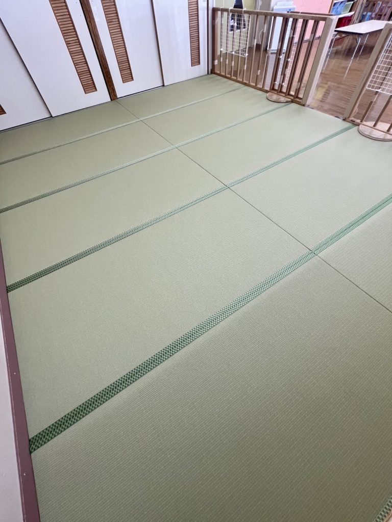 保育施設の新畳施工事例